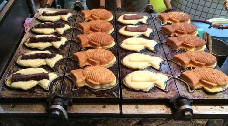 Le frittelle Taiyaki